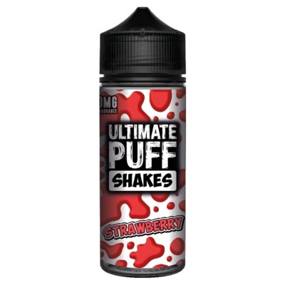 Ultimate Puff Shakes 100ML Shortfill - Wolfvapes.co.uk-Strawberry