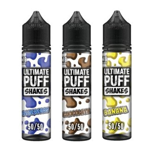 Ultimate Puff Shakes 50ml Shortfill - Wolfvapes.co.uk-Banana