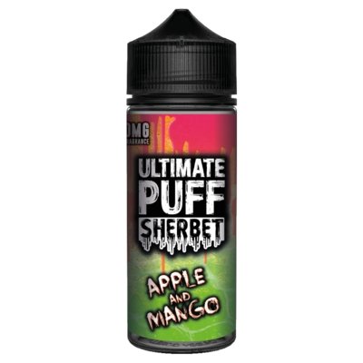 Ultimate Puff Sherbet 100ML Shortfill - Wolfvapes.co.uk-Apple and Mango