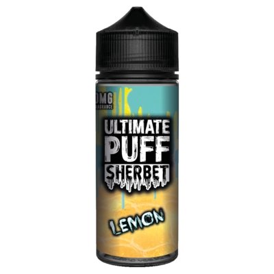 Ultimate Puff Sherbet 100ML Shortfill - Wolfvapes.co.uk-Lemon