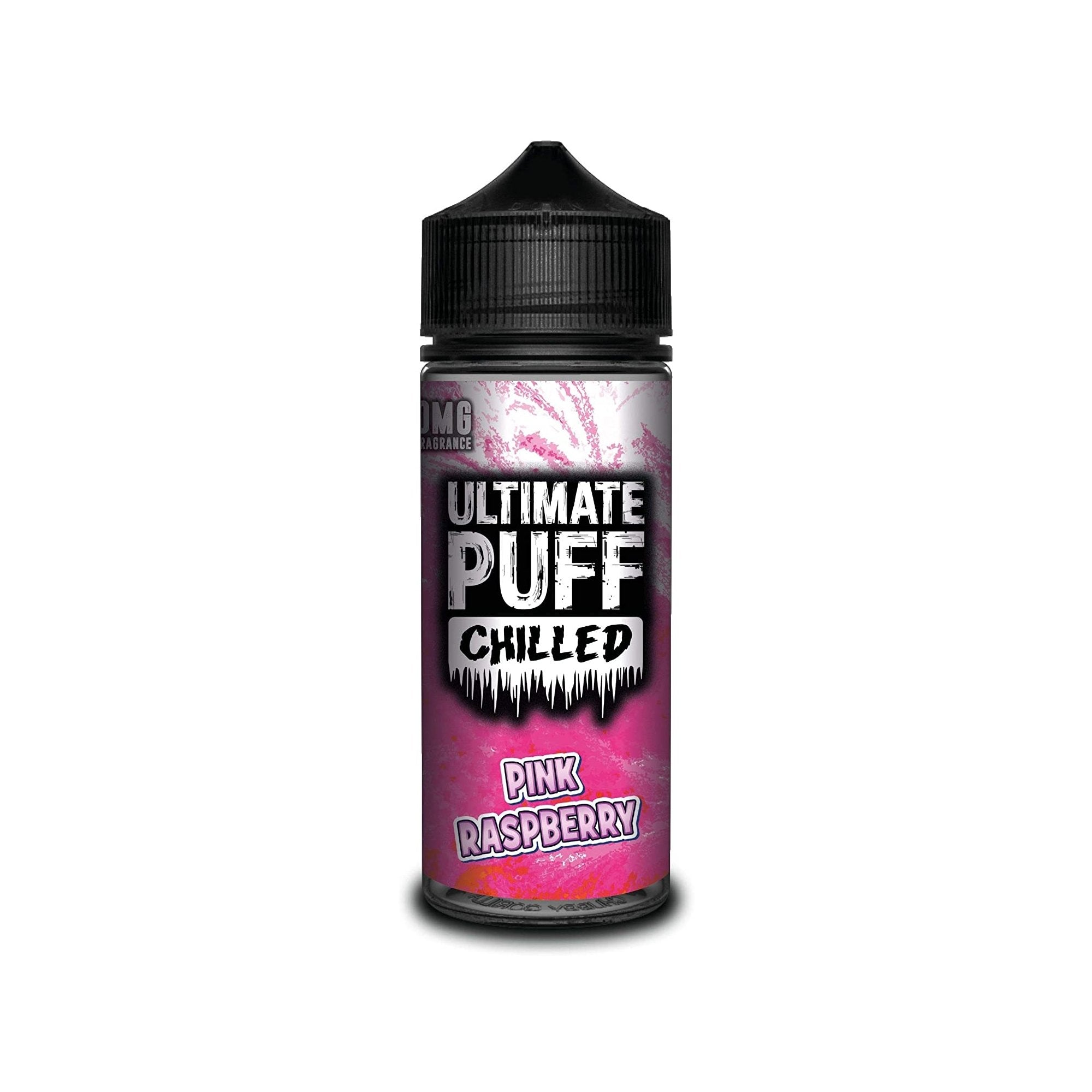 Ultimate Puff Shortfill 100ml E-Liquid | On Ice Range - Wolfvapes.co.uk-Pink Raspberry