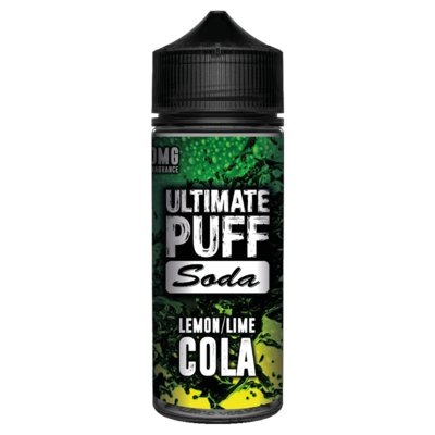 Ultimate Puff Soda 100ML Shortfill - Wolfvapes.co.uk-Lemon/Lime Cola