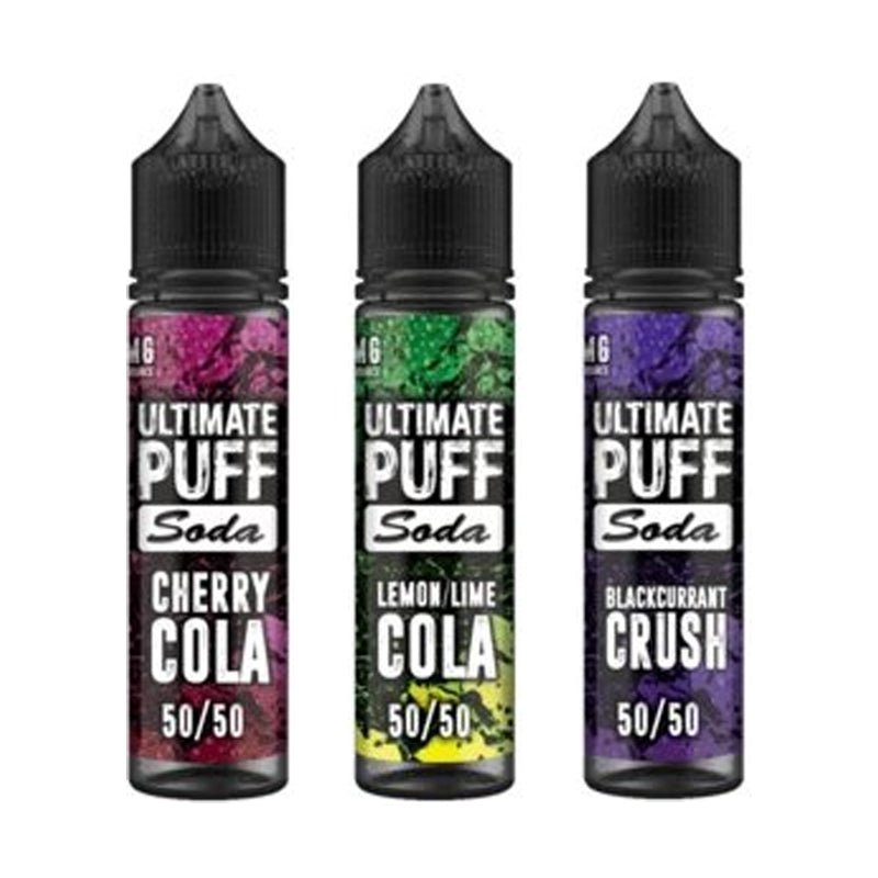 Ultimate Puff Soda 50ml Shortfill - Wolfvapes.co.uk-Cherry Cola