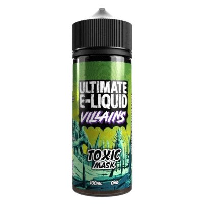 Ultimate Puff Villains 100ML Shortfill - Wolfvapes.co.uk-Toxic Mask