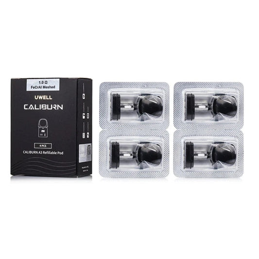 Uwell Caliburn A3 Pods-Pack of 4 - Wolfvapes.co.uk-