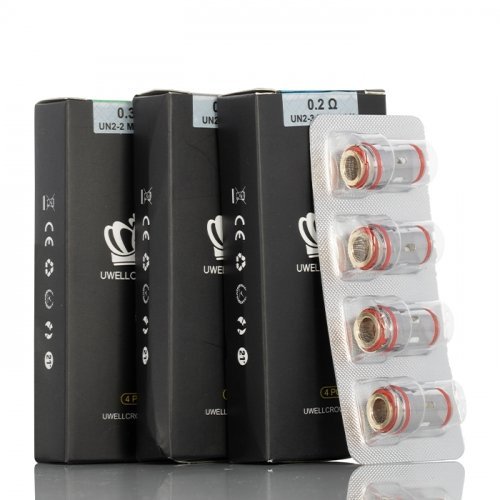 Uwell Crown 5 Coils-Pack of 4 - Wolfvapes.co.uk-0.2ohm