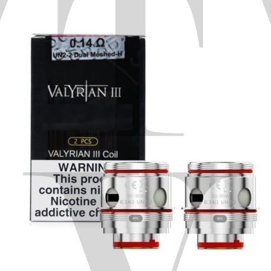 Uwell Valyrian 3 Coils-Pack of 2 - Wolfvapes.co.uk-0.14ohm