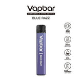 Vapbar 600 Disposable Vape Pod Pen Device - Wolfvapes.co.uk-Blue Razz