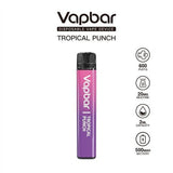 Vapbar 600 Disposable Vape Pod Pen Device - Wolfvapes.co.uk-Crush Grape