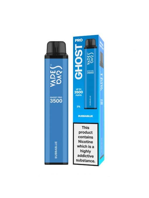 Vape Bar Ghost Pro 3500 Disposable Vape Pod - 20mg - Wolfvapes.co.uk-Bubba Blue