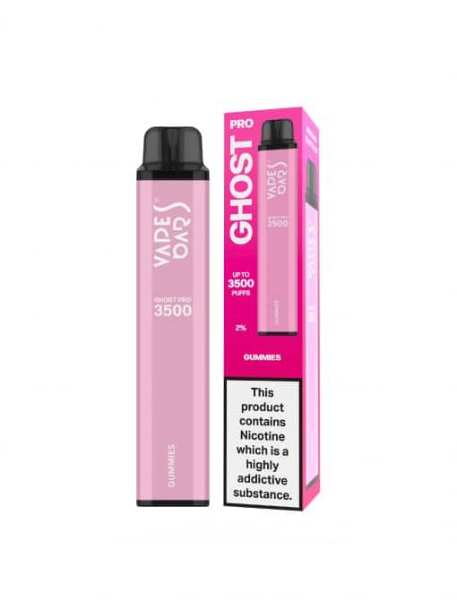 Vape Bar Ghost Pro 3500 Disposable Vape Pod - 20mg - Wolfvapes.co.uk-Gummies