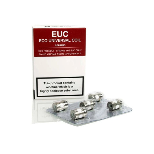 VAPORESSO Ceramic EUC Coils | 5 Pack | Wolfvapes - Wolfvapes.co.uk-0.5 OHM