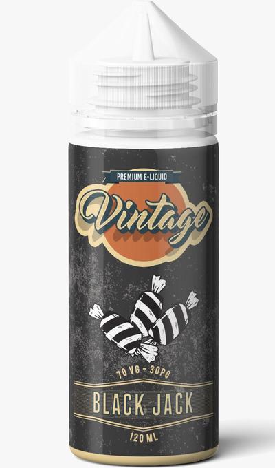 Vintage Juice 100ML Shortfill - Wolfvapes.co.uk-Black Jack
