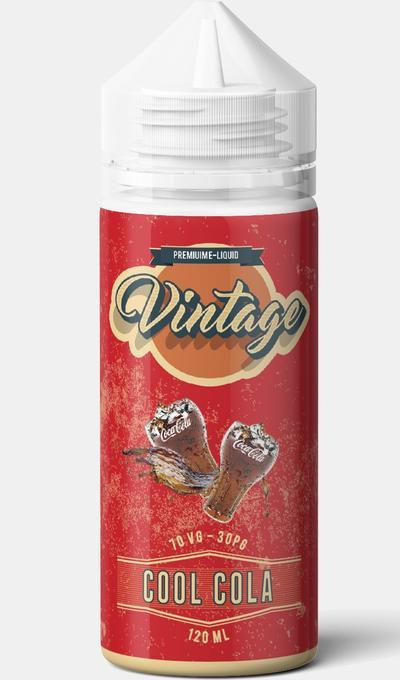 Vintage Juice 100ML Shortfill - Wolfvapes.co.uk-Cool Cola