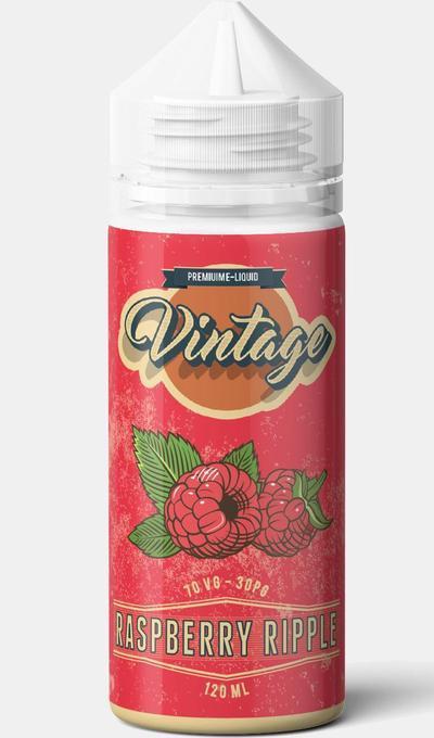 Vintage Juice 100ML Shortfill - Wolfvapes.co.uk-Raspberry Ripple