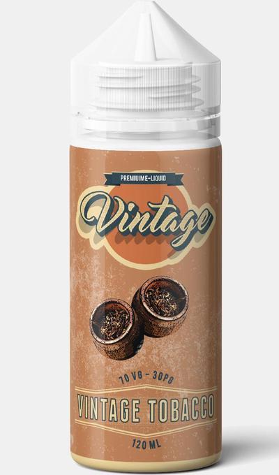 Vintage Juice 100ML Shortfill - Wolfvapes.co.uk-Vintage Tobacco
