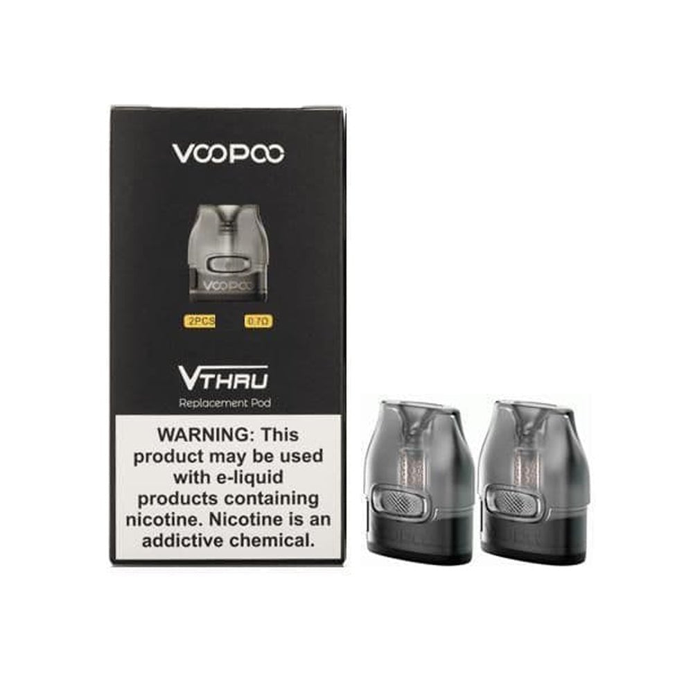 Voo Poo Vmate Replacement Pods | 2 Pack | Wolfvapes - Wolfvapes.co.uk-0.7 OHM