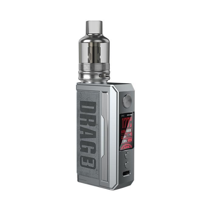 Voopoo - Drag 3 - Vape Kit - Wolfvapes.co.uk-Smoky Grey