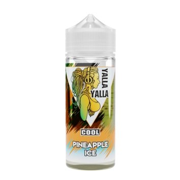 Yalla Yalla Cool 100ML Shortfill - Wolfvapes.co.uk-Pineapple Ice