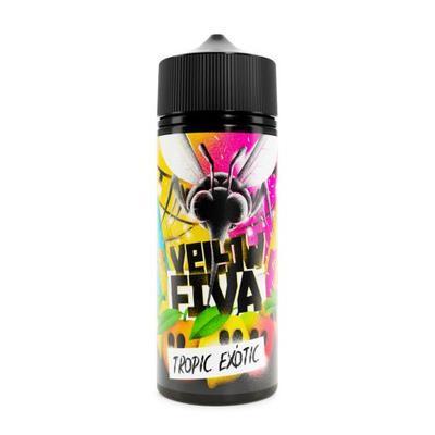 Yellow Fiva 100ML Shortfill - Wolfvapes.co.uk-Tropic Exotic