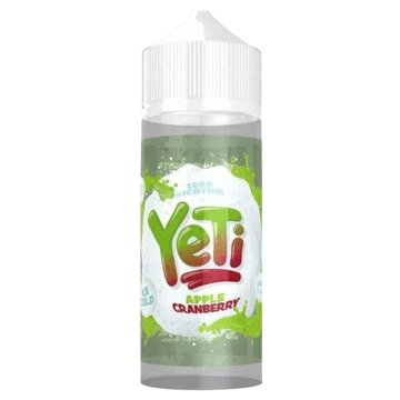 Yeti Ice Cold 100ML Shortfill - Wolfvapes.co.uk-Apple Cranberry