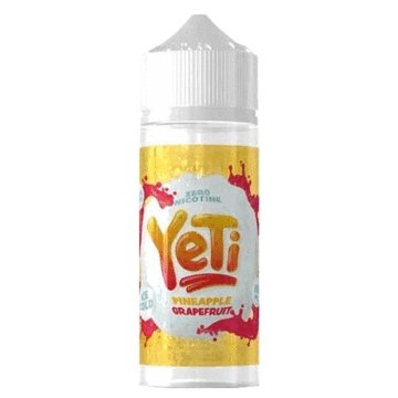Yeti Ice Cold 100ML Shortfill - Wolfvapes.co.uk-Pineapple Grapefruit