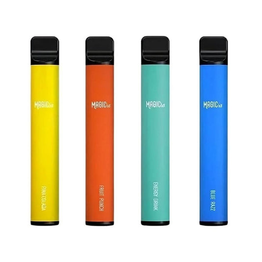 Zero Nicotine Magic Bar 600 - Wolfvapes.co.uk-Green Apple
