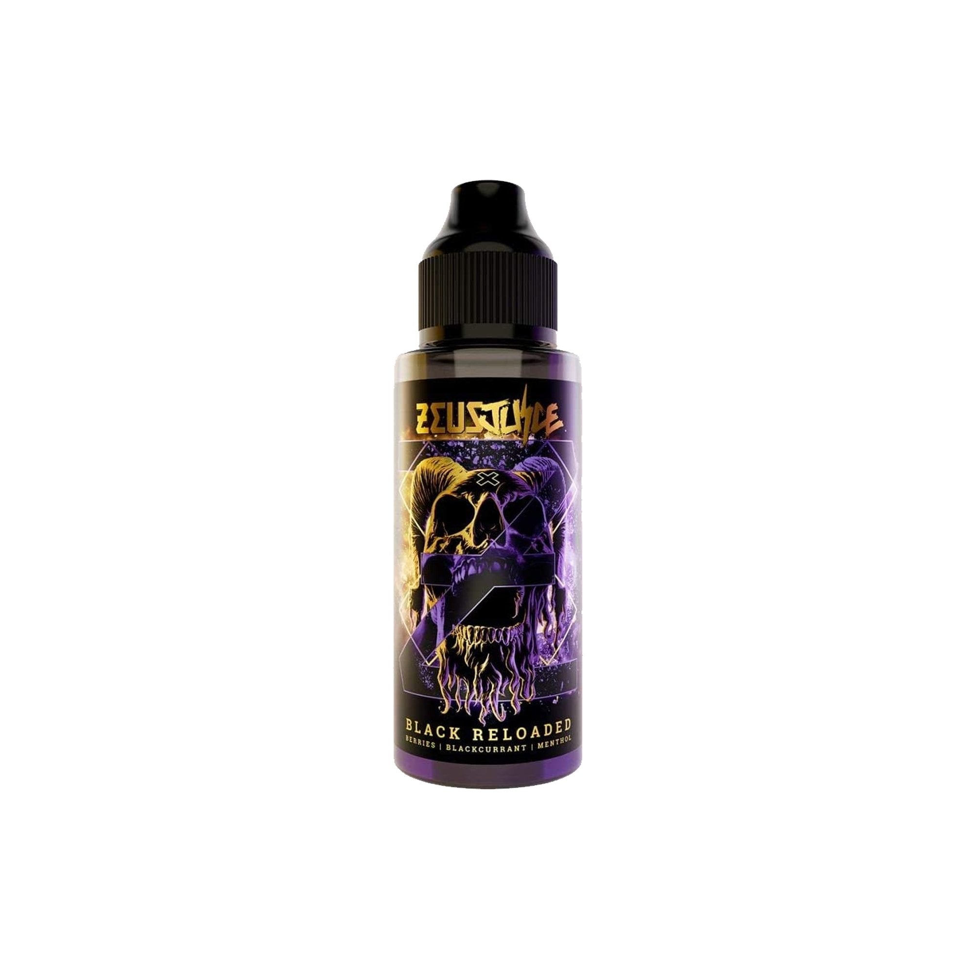 Zeus Juice Shortfill 120ml E-Liquid - Wolfvapes.co.uk-Black Reloaded